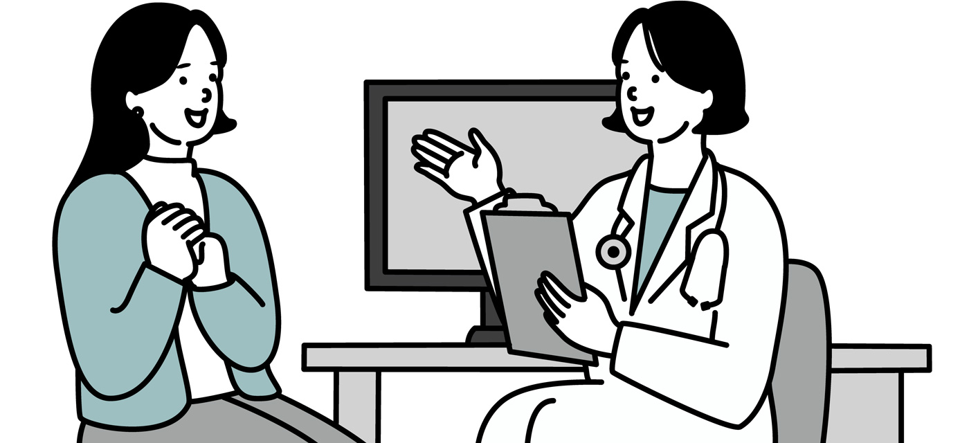 女性スタッフによる大腸内視鏡検査